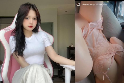 Sex gái xinh Trần Ngọc Nhi vú đẹp