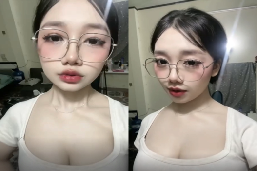 Tiktok vếu bự bị quay lén